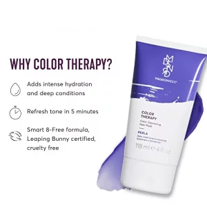 Madison Reed Color Therapy, Perla, Color Depositing Hair Mask & Deep Conditioning Treatment, Intensely Hydrating, Refreshes Color & Tone, Keratin & A
