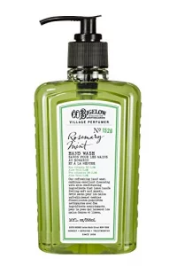 C.O. Bigelow Hand Wash, Rosemary Mint Soap, No. 1526 - Village Perfumer Moisturizing Hand Wash For Bathroom & Kitchen With Aloe Vera, 10 Fl Oz