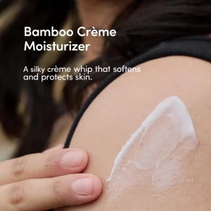 Lather Bamboo Creme Moisturizer | Body Lotion With Essential Oils | Body Skin Care Product With Aloe Vera, Glycerin & Lavender Essential Oil | Skin