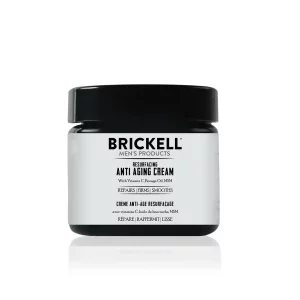 Brickell Men'S Products Resurfacing Anti-Aging Face Cream For Men, Natural And Organic Face Moisturizer, Vitamin C Cream For Wrinkles, 2 Oz, Unsce