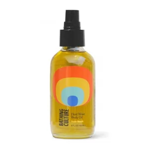 Bathing Culture - Organic Heat Wave Body Oil | Natural, Biodegradable, Sustainable, Vegan Personal Care (4 Fl Oz | 118 Ml)