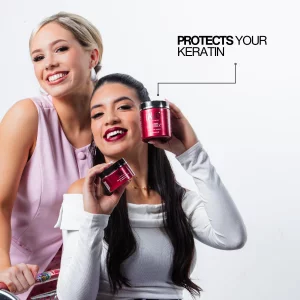 Lasio Keratin And Cocamide Oil-Infused Hypersilk Revitalizing Mask For Dry Damaged Hair, 8.8 Oz