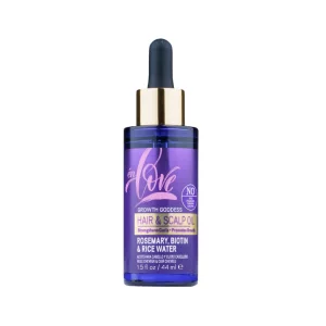 N Love Growth Goddess Hair & Scalp Oil With Rosemary, Biotin & Organic Rice Water | Strengthens & Thickens Curls | Repairs Split Ends | Promotes Gr