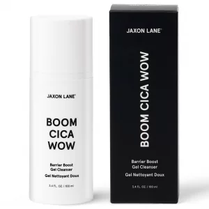 Jaxon Lane Mens Face Wash Boom Cica Wow Barrier Boost Gel Cleanser, Daily Facial Cleanser For Men & Women: Hydrating Face Cleanser + Centella Asiatic