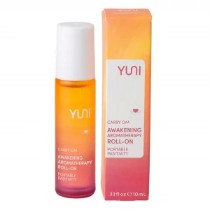 Yuni Beauty Carry Om Stress-Relieving Aromatherapy Rollerball, 0.33 Oz - Soothing Essential Oils, Convenient Calming, Cruelty-Free