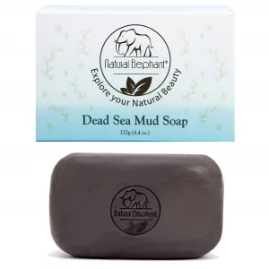 Natural Elephant Dead Sea Mud Soap 4.4 Oz (125 G)