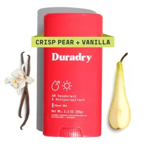 Duradry Am Deodorant & Antiperspirant - Prescription Strength Deodorant For Hyperhidrosis, Antiperspirant For Women & Men, Armpit Sweat Protection, S