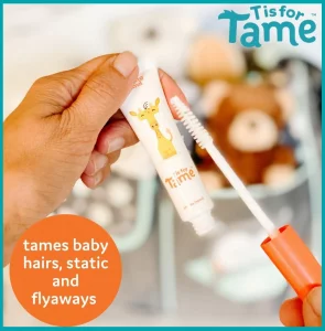 T Is For Tame - Hair Taming Wand Stick For Frizz, Static, Flyaways & More, Leave In Cream Made With 100% Natural Plant-Based Ingredients, Coconut