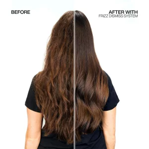 Redken Frizz Dismiss Instant Deflate Oil-In-Serum | For Frizzy Hair | Enhances Smoothness & Shine | With Babassu Oil | Sulfate Free | Packaging May V