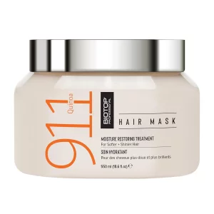 Biotop Professional 911 Quinoa Hair Mask - Repairing Hair Mask Treatment For Dry Or Extremely Damaged Strands - Color Safe & Cruelty Free Hair Care -