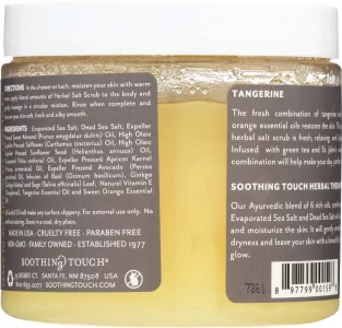 Soothing Touch Salt Scrub; Tangerine