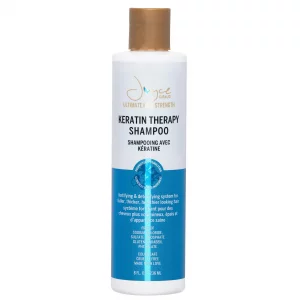 Joyce Giraud Ultimate Hair Strength Keratin Therapy Shampoo - Clinically Tested with Cynatine, Ideal for Most Hair Types - Tropical Scent, 8 Fl. Oz.