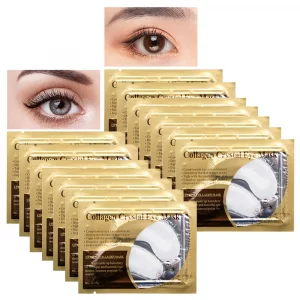 Jakuva 29 Pairs Under Eye Patches Collagen Eye Mask Eye Patches for Dark Circles and Puffy Eyes Reduce Wrinkles Eye Mask Skincare for Moisturizing Sm