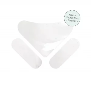 Bushbalm Hydrogel Vajacial Mask - Hydrating Mask with Hyaluronic Acid and Aloe Vera to Cool and Soothe Skin Post-Hair Removal 1 Full Mask Sets