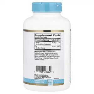 Zinc Citrate Tablets 50mg, 360 Count