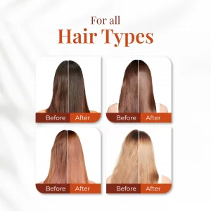 Expert Hair Keratin Smooth Botox for Hair, Anti-Frizz, Natural Look, Queratina para Alisar el Cabello, Thermo-Active, Suitable for All Hair Types (1k