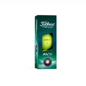 Titleist AVX Golf Balls, Yellow (one Dozen)