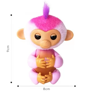 Monkey Toy Fingerlings 2023 NEW Interactive Baby Monkey Reacts To