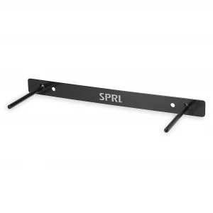 SPRI Wall-Mounted Rack for Hanging Exercise Mats Black