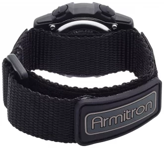Armitron Sport Unisex Digital Chronograph Nylon Strap Watch, 457004