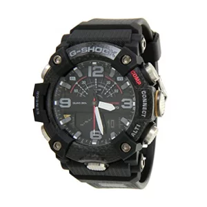 Casio Mens G-Shock Master of G Mudmaster Carbon Core Guard Quad Sensor Connected Grey Resin Watch GGB100-1A