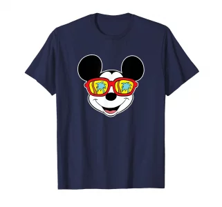 Mickey Mouse - Island Vibes Sunglasses T-Shirt