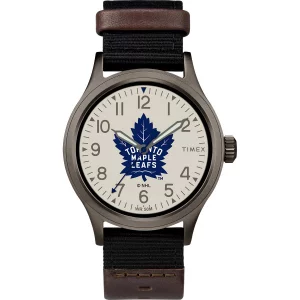 Timex Mens TWZHMAPMB NHL Clutch Toronto Maple Leafs Watch