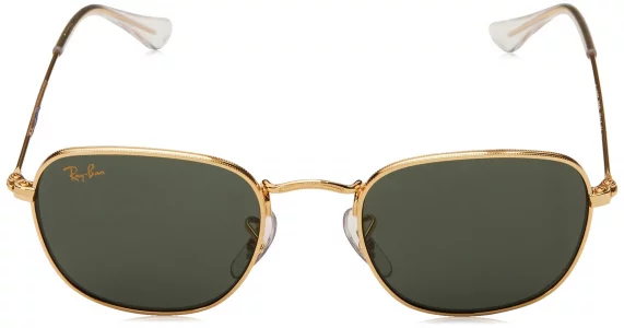 Ray-Ban Junior Kids RJ9557S Square Sunglasses, Legend GoldDark Green, 46 mm