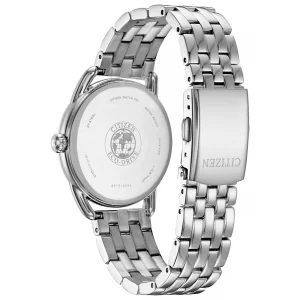 Citizen Womens Eco-Drive Dress Classic Watch in Stainless Steel, Pink Dial, 36mm Model FE6080-71X