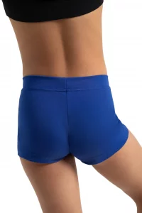 Capezio Girls Boys Cut Low Rise Shorts Royal Medium US