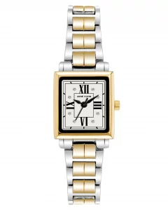 Anne Klein Womens Premium Crystal Accented Bracelet Watch