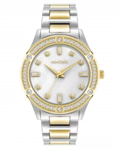 Armitron Womens Genuine Crystal Accented Bracelet Watch, 755924
