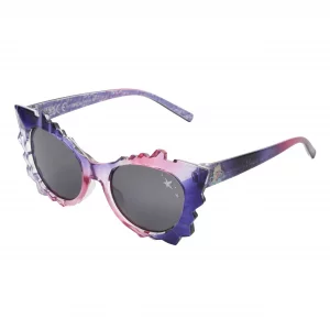 Disney Girls Round Frozen Sunglasses, Gradient Purple, 42 mm
