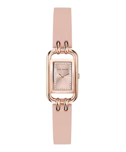 Ted Baker Tessye Ladies Pink Leather Strap Watch Model BKPTTS4029I