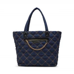 Steve Madden Tonya Quilted Tote, Blue
