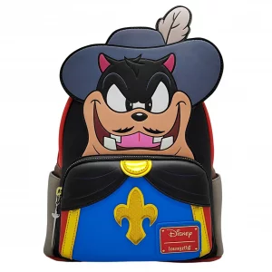 Loungefly Disney The Three Musketeers Pete Villain Cosplay Faux Leather Double Strap Shoulder Bag