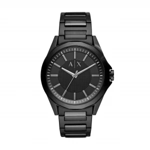AX ARMANI EXCHANGE Mens Three-Hand Black Stainless Steel Watch Model AX2620