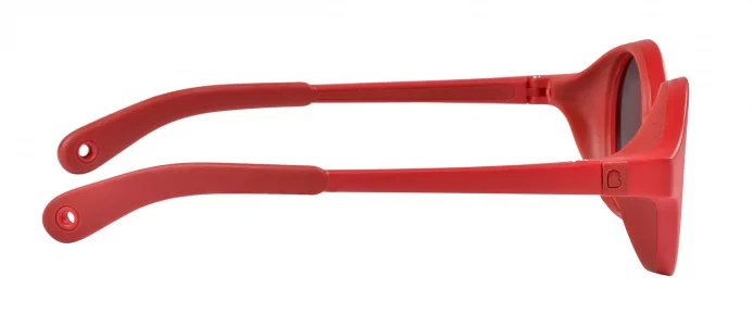 Beaba Joy Baby Sunglasses 9-24 Mths, Category 3 Lenses - Filtering 100 of UV Rays, Baby Girl Baby Boy Sunglasses, Poppy Red