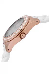 Invicta Womens 1646 Angel Jelly Fish Crystal Accented White Dial Watch