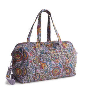 Vera Bradley Womens Premium Cotton Miramar Weekender, Marrakesh, One Size