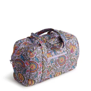 Vera Bradley Womens Premium Cotton Miramar Weekender, Marrakesh, One Size