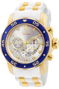 Invicta Mens 20293 Pro Diver Analog Display Quartz White Watch