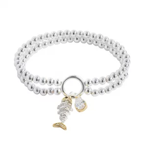 Alex and Ani Fish Stretch Bracelet