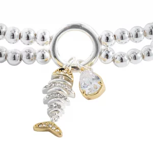 Alex and Ani Fish Stretch Bracelet