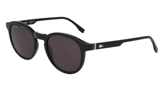 Lacoste Unisex Adult Sunglasses L6030S - Black with Solid Grey Lens