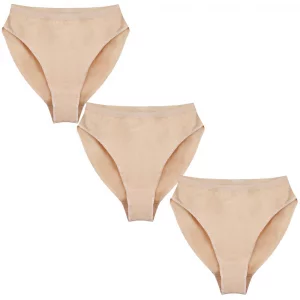 KUKOME Ballet Dance Underwear High Cut Cotton Dance Briefs Shorts for Women Girls