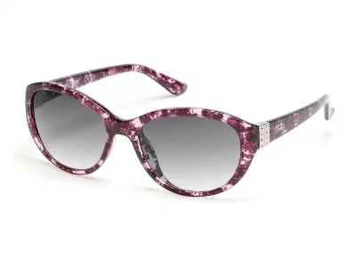 Harley-Davidson Womens Classic Cat Eye Sunglasses, Metal, 56-18-135