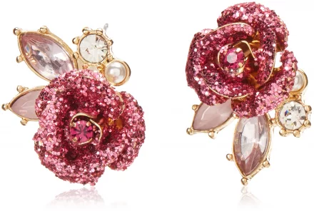 Betsey Johnson Mismatch Stud Earrings