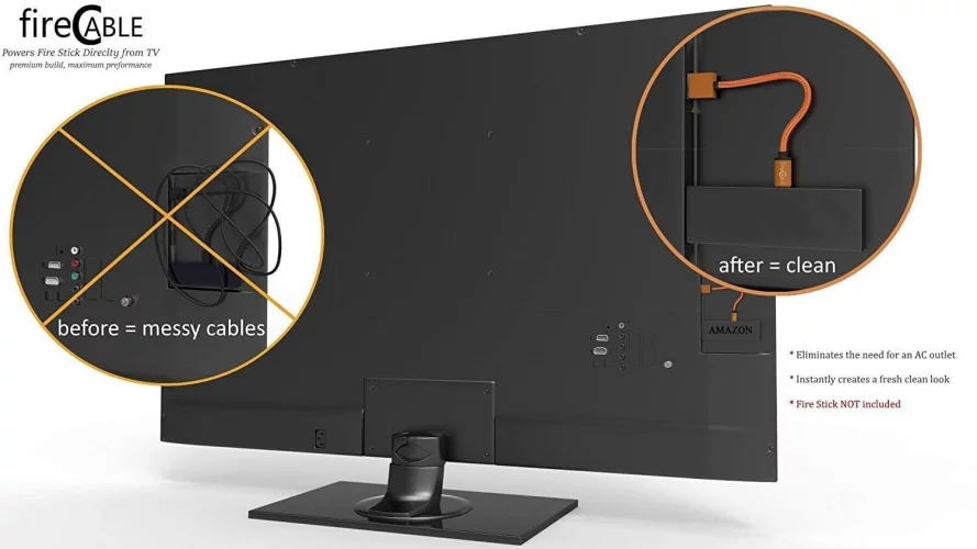 Fire-Cable Plus Wireless Adapter, Powers Streaming Tv Sticks Directly ...