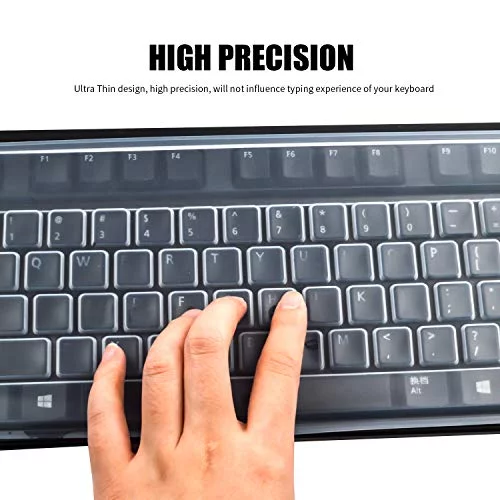 Keyboard Protection Mode Bronagrand 2 Pack Clear Desktop Computer Keyboard Protection Skin ...